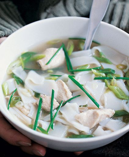 Chicken noodle in Chinese