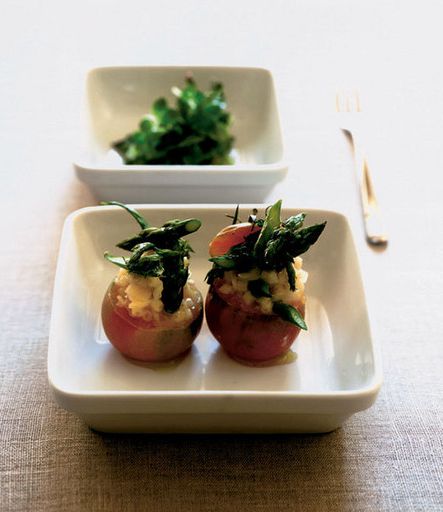Spicy Stuffed Tomatoes