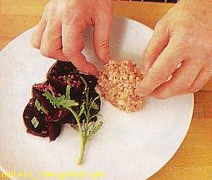 Sweet and sour beetroot salad