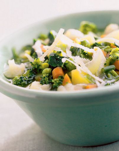 Spring minestrone