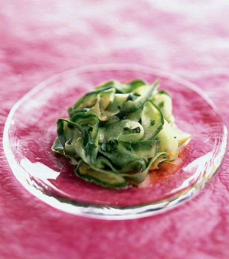 Tagliatelle cucumber