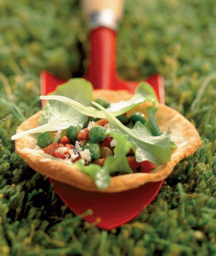 Tartlets with vegetables