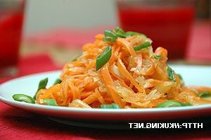 Carrots in Korean