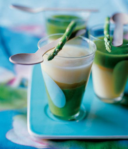 Gazpacho of asparagus