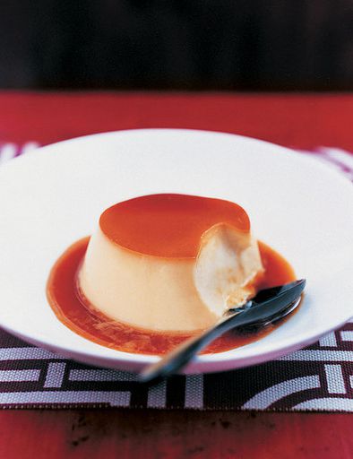 Custard with ginger and star anise