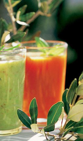 Red bean gazpacho