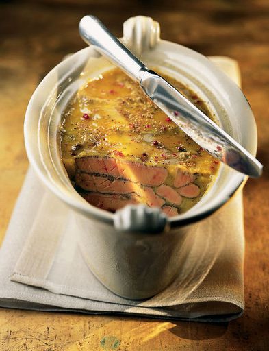 Foie gras with spices