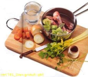 Meat broth (base)