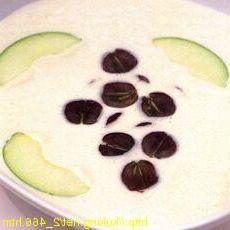Chilled almond soup
