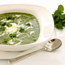 Soup of watercress