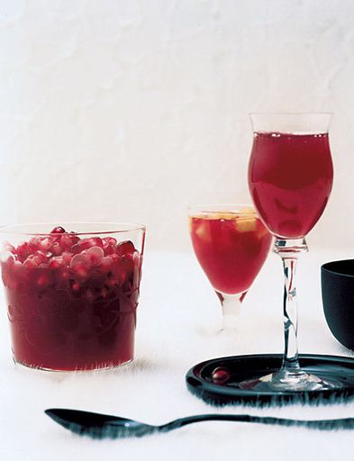 Jelly with pomegranate and pineapple