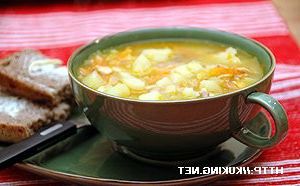 Canned soup