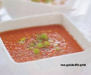 Cold tomato soup