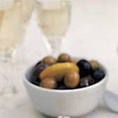 Marinated olives