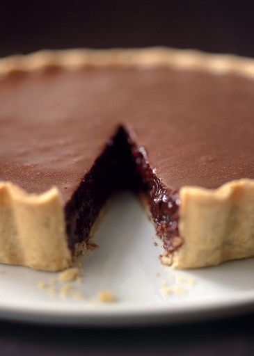 Cake of chestnuts and chocolate