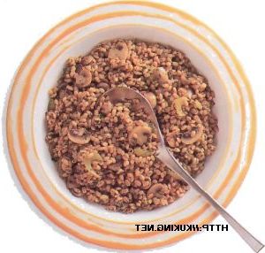 Barley Pilaf with Mushrooms