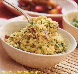 Couscous with herbs