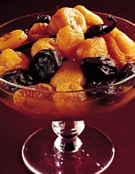 Dried fruits compote