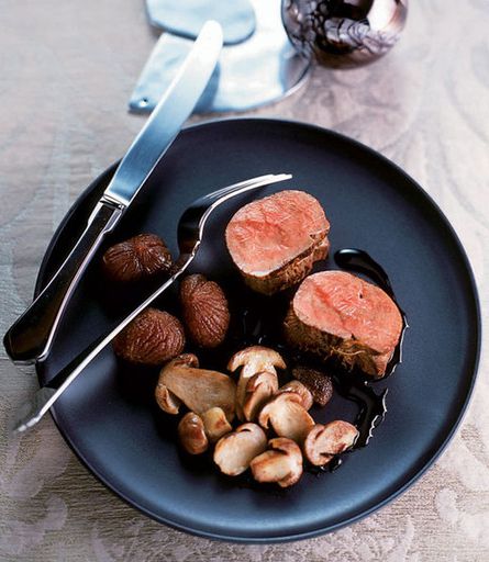 Duck breast with honey