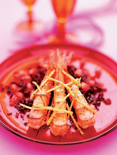 Bouquet of shrimps