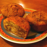 Marble banana muffins Marble banana muffins