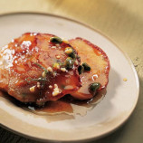 Pancakes with honey and dried fruit Pancakes with honey and dried fruit