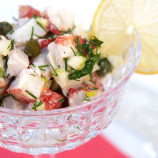 Salad appetizer of lobster meat Salad appetizer of lobster meat