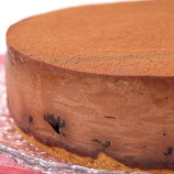 Chocolate cheesecake with prunes Chocolate cheesecake with prunes