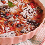 Clafoutis with berries Clafoutis with berries