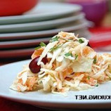 Carrot salad with cranberries Carrot salad with cranberries