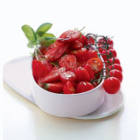 Salad with strawberry and cherry tomatoes Salad with strawberry and cherry tomatoes
