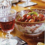Salad of cherry tomatoes with mustard Salad of cherry tomatoes with mustard