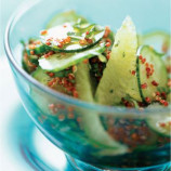 Salad with couscous and cucumber Salad with couscous and cucumber