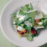 Spring salad with chicken and bacon Spring salad with chicken and bacon