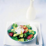Salad with quail eggs Salad with quail eggs