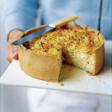 Cheese cake with potatoes and cumin Cheese cake with potatoes and cumin