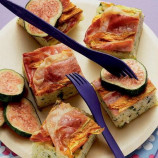 Rice cake with figs Rice cake with figs