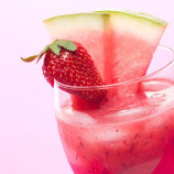 Watermelon-strawberry lemonade