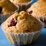 Muffins with cherries Muffins with cherries