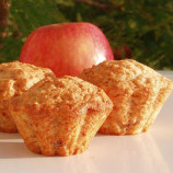 Apple muffins with walnuts and cinnamon Apple muffins with walnuts and cinnamon