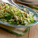 Salad of zucchini with goat cheese Salad of zucchini with goat cheese