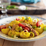 Pasta salad with turmeric Pasta salad with turmeric