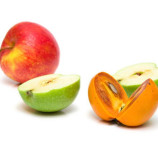 Salad of persimmons and apples with nuts Salad of persimmons and apples with nuts