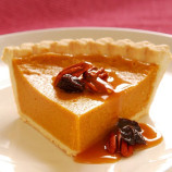 Pumpkin pie with pecans Pumpkin pie with pecans