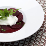 Beetroot salad with yogurt dressing Beetroot salad with yogurt dressing
