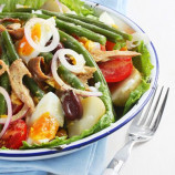 Salad «Nicoise» with salmon Salad «Nicoise» with salmon
