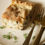 Kurnik puff pastry Kurnik puff pastry