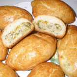 Pies «as down» stuffed with cabbage Pies «as down» stuffed with cabbage