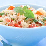 Salad with couscous and vegetables Salad with couscous and vegetables
