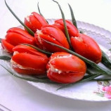 Salad «tulips» Salad «tulips»